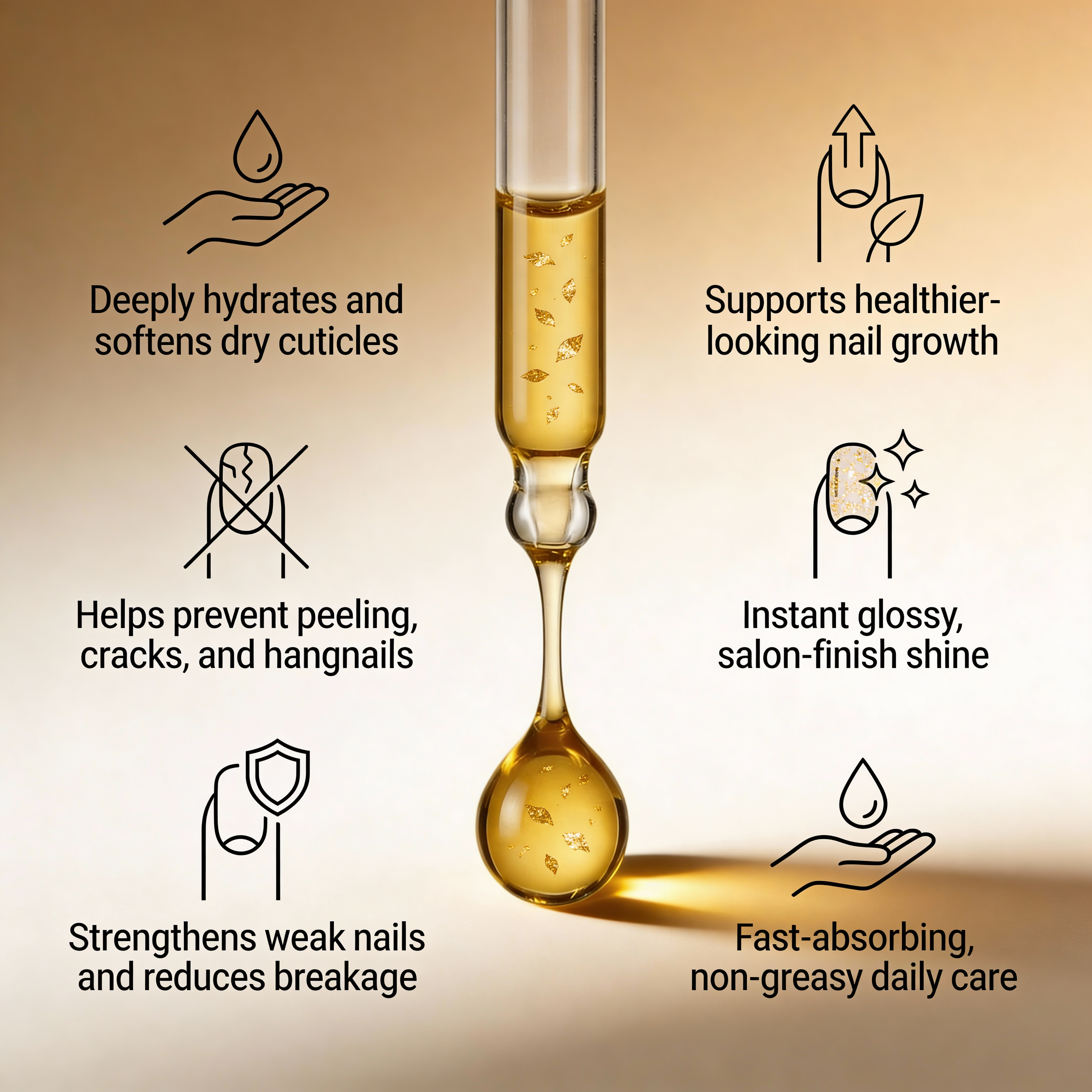 24K Gold Cuticle Oil